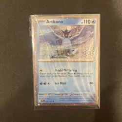 Articuno 032/159 Holiday Calendar 2025 SEALED Festive STAMP Promo Pokemon TCG - Image 1