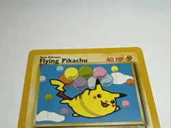 Pokemon Flying Pikachu WOTC Black Star Promo - Image 2