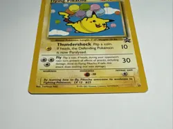 Pokemon Flying Pikachu WOTC Black Star Promo - Image 3