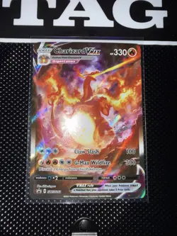 2022 Pokemon Sword&Shield Black Star Promos Charizard Vmax #SWSH261 - Image 1