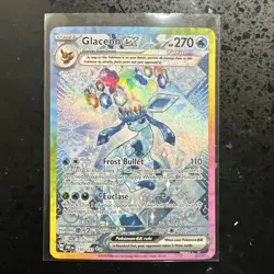 Pokemon TCG Glaceon EX 150/131 Special Illustration Rare Prismatic Evolutions - Image 1