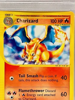 2002 POKEMON EXPEDITION #39 CHARIZARD PSA 9 Regular Mint!!! - Image 2