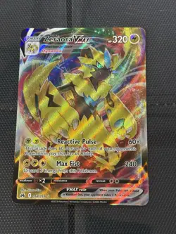 Pokemon Zeraora VMAX 054/159 Crown Zenith Ultra Rare Full Art Holo 320 HP - Image 1