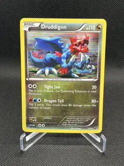 Pokemon TCG Druddigon 17/20 Dragon Vault Holo-LP - Image 1
