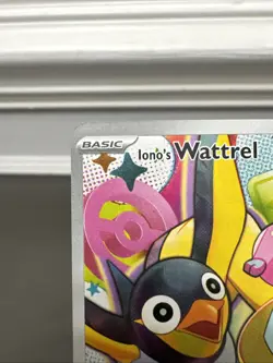 Iono’s Wattrel 231/217 Illustration Rare Pokemon TCG Ascended Heroes - Image 3