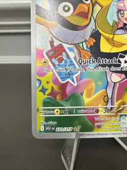 Iono’s Wattrel 231/217 Illustration Rare Pokemon TCG Ascended Heroes - Image 4