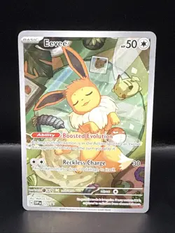 Pokemon Eevee Full Art Black Star Promo SVP 173 B - Image 1