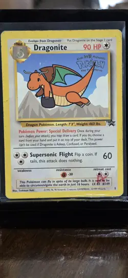 Pokemon TCG Dragonite (Movie Promo) 05/53 Wotc Promo Regular A - Image 1
