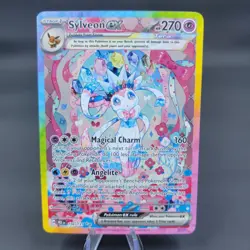 Pokemon TCG Sylveon Ex 156/131 SIR Prismatic Evolutions Holo - Image 1