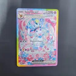 Pokemon TCG Sylveon Ex 156/131 SIR Prismatic Evolutions Holo - Image 3