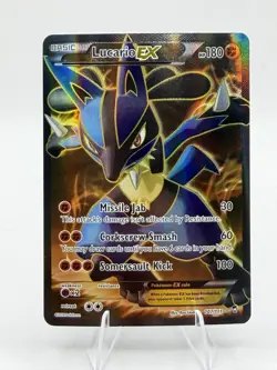 Lucario EX 107/111 Furious Fists XY Full Art Ultra Rare Pokemon TCG NM - Image 1