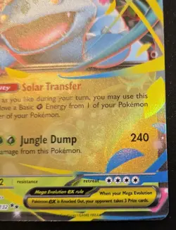 Mega Venusaur EX 003/132 Double Rare Mega Evolution Pokemon TCG - Image 5