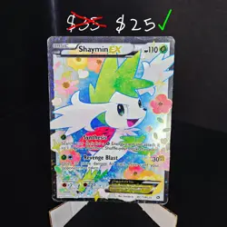 Shaymin EX RC21/RC25 Pokemon TCG Legendary Treasures SALE! - Image 1