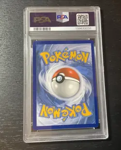 2021 POKEMON SM BLACK STAR PROMO #SM247 FULL ART/RESHIRAM & CHARIZARD GX PSA 8 - Image 2