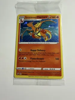 Pokemon Special Delivery Charizard SWSH075 Sword & Shield Promo Holo English - Image 1