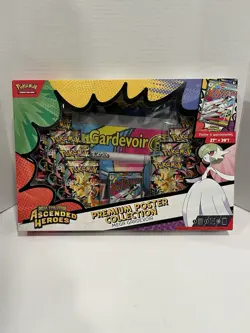 Pokemon TCG: Mega Evolution Ascended Heroes Premium Poster Collection Gardevoir - Image 1