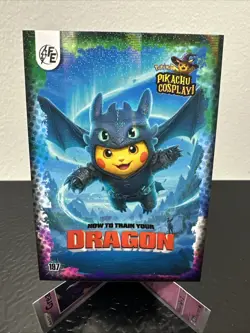 How To Train Your Dragon #197 - Galaxy Holo - Electric Pikachu Cosplay - Pokemon - Image 1
