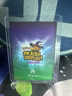 Crash Bandicoot (Pikachu) #109 - Galaxy Holo - Electric Pikachu Cosplay Pokemon - Image 2