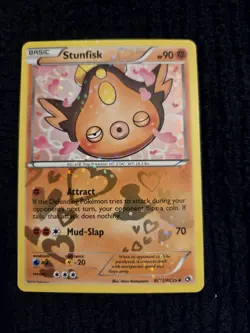 The Pokemon Company Stunfisk RC12/RC25 Legendary Treasures Radiant Holo Uncommon - Image 1