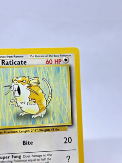 Raticate 040/102 Pokemon Base Set Regular Heavily Played Unlimited Edition - Image 5