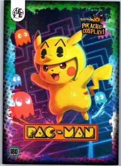 Pac-Man (Pikachu) #180 - Galaxy Holo - Electric Pikachu Cosplay - Pokemon - Image 1