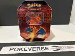 2019 Pokemon Hidden Fates Charizard TIN Sealed New Sweet!! - Image 1