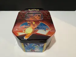 2019 Pokemon Hidden Fates Charizard TIN Sealed New Sweet!! - Image 3
