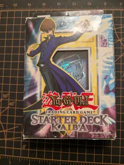 Konami YuGiOh COMPLETE Kaiba Starter Deck Fair Conition open box - Image 1