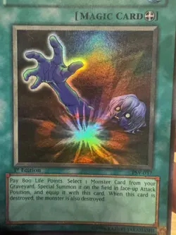 Yu-Gi-Oh! Premature Burial PSV-037 Holo Effect Pharaoh's Servant 1st Edition Ko… - Image 1