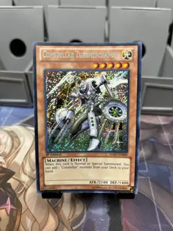 Yu-Gi-Oh! Constellar Zubeneschamali 1st Ed. HA07-EN009 Secret Rare NM/LP x1 - Image 1