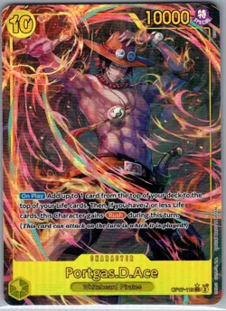 Portgas.D.Ace (Alt Art) OP07-119 English 500 Years in Future - One Piece - NM - Image 1