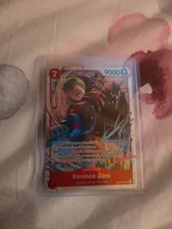One Piece Roronoa Zoro EB04-007 SR ENGLISH OP15 Adventure on KAMI’s Island NM - Image 1