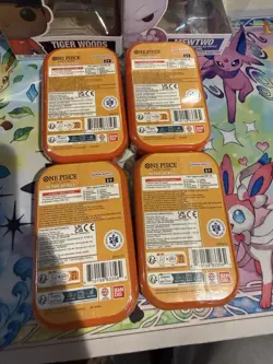 One Piece TCG Tin Pack Set Vol. 2 (TS-02, OP13) New Factory Sealed Set Of 4. - Image 3