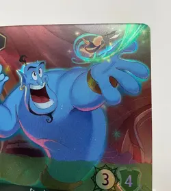 Genie on the Job Disney Lorcana The First Chapter Double Sword Error 209/204 - Image 3