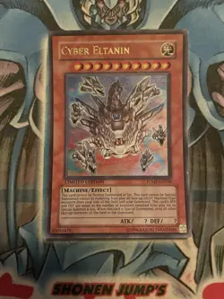 Yugioh - Cyber Eltanin JUMP-EN038 Limited Edition Ultra Rare NM - Image 1