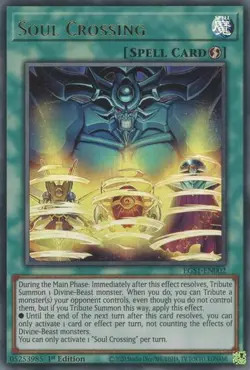 Yugioh - Soul Crossing (Ultra Rare) (1st Edition) - EGS1-EN002 P - Image 1