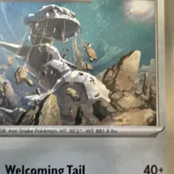 Pokemon Steelix 093/132 Me01: Mega Evolution Holo Rare 1 swirl 🌀 - Image 3