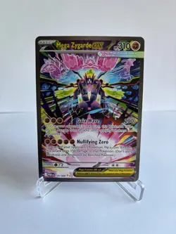 Mega Zygarde EX Perfect Order SIR 120/088 Near Mint Pokemon TCG - Image 1