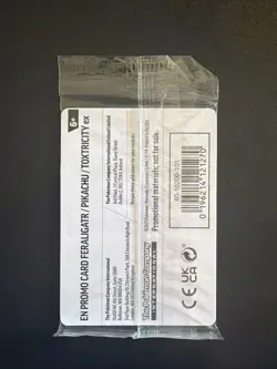Pokemon Illustration Contest 2024 Promo SEALED Feraligatr Pikachu & Toxtricity - Image 2