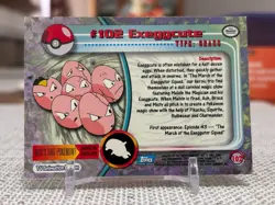 2000 Topps Pokemon #102 Exeggcute (TV Animation Series 2) Blue Logo LP - Image 2