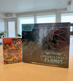Pokemon TCG Phantasmal Flames ETB And Booster Bundle - Image 1