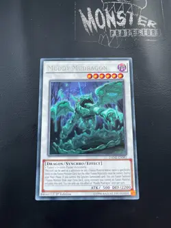 YUGIOH MUDDY MUDRAGON RARE DANE-EN081 1ST EDITION - Image 1