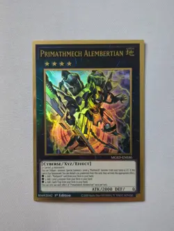 YuGiOh Primathmech Albermertian PREMIUM GOLD RARE MGED-EN030 LP - Image 1