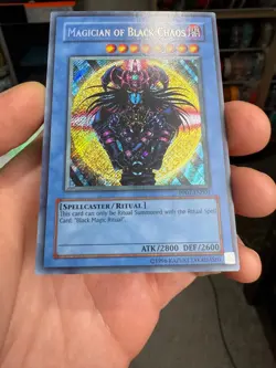 Magician of Black Chaos Secret Rare PP01-EN001 Premium Pack 1 Unlimited - Image 4