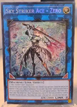 Yugioh! Sky Striker Ace = Zero DUAD-EN049 Duelist's Advance 1st Edition - Image 2