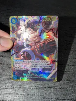 Carte One Piece Monkey D Luffy OP11-118 SEC Francais Exc - Image 3