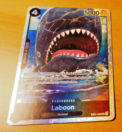 ONE PIECE CARD GAME CARTE FRANCAISE LABOON EB01-048 FR MINT - Image 1