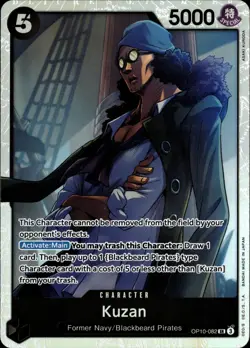 One Piece TCG • Kuzan OP10-082 • Super Rare • ENG/NM - Image 1