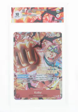 One Piece Card Game - Koby - P-092 - GRAAD 10 ENG 2025 - Image 1