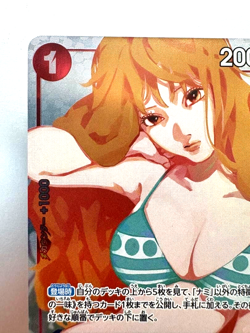 Nami OP01-016 (Promo) Premium Card Girls Edition ONE PIECE Card Game NM - Image 2
